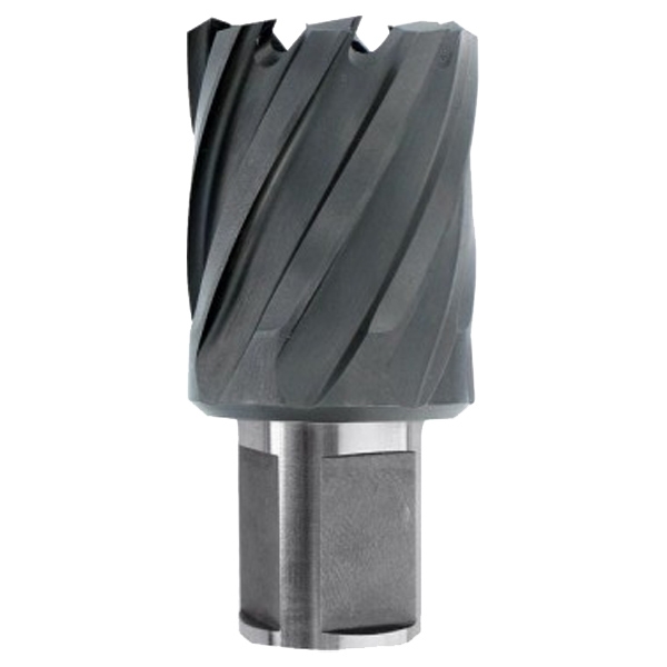 HSS TiAlN Core hole drill Weldon short series 12X60x30mm