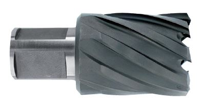 HSS TiAlN Core hole drill Weldon short series 39X60x30mm