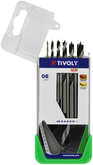Tivoly urbju komplekts kokam Clipster PRO Ø2-8mm