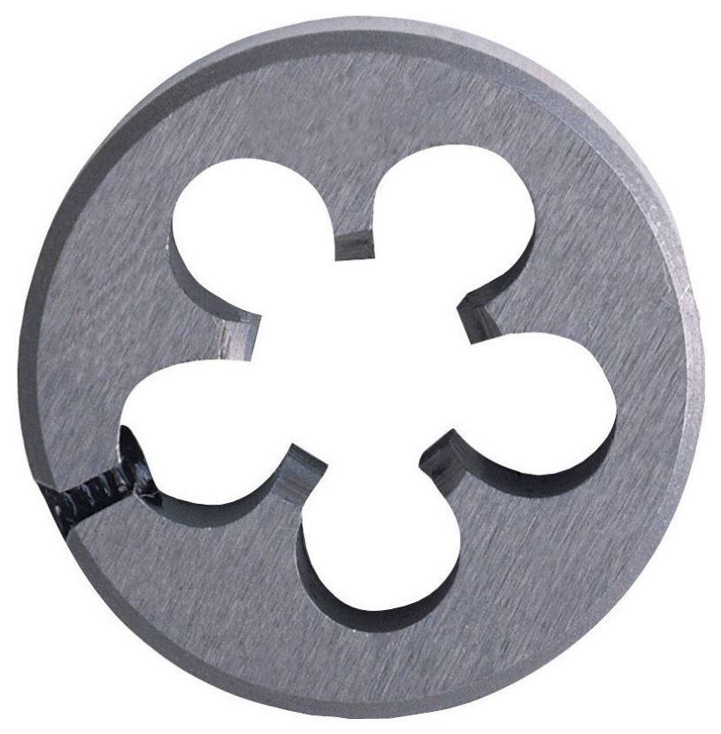 HSS ISO Die, C form, M4x0,7 Ø25,4mm, bright uncoated