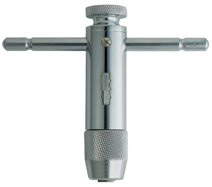Reversible tap holder with ratchets, (Ø) 4.5 - 6.5 mm, L105mm