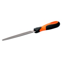 Plakanā konusveida vīle 6" 150mm, smalks rievojums, Ergo rokturis