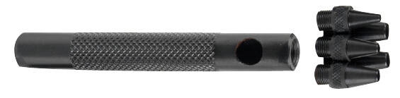 Прошивень отверстии с набором насадок Ø 2 / 3 / 4 / 5 / 6 mm