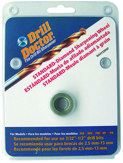 Grinder Wheel, grit 180. Replacement Part for Drill Doctor 400, 500, 750