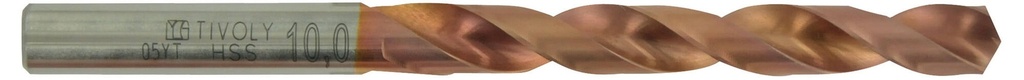Metal drill bit FURIUS 3.1mm, Ti2CN FUSIO, HSS Fully Ground. Split point angle 135°