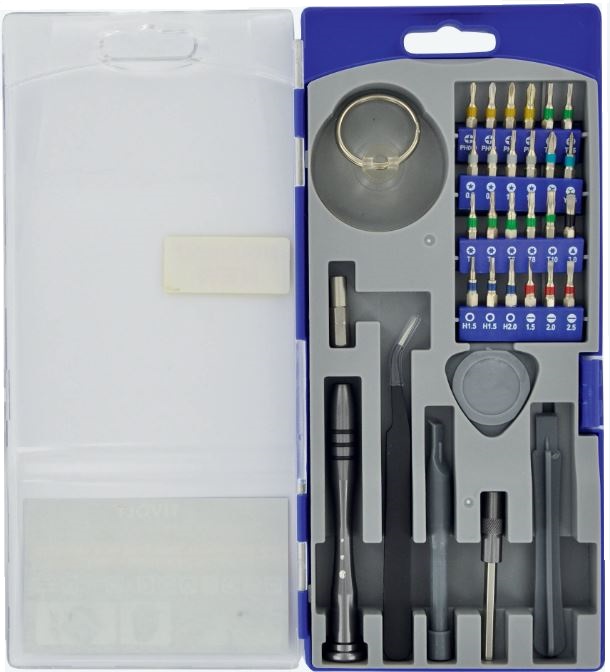 Tool set for smartphone and tablet repair 32 pcs