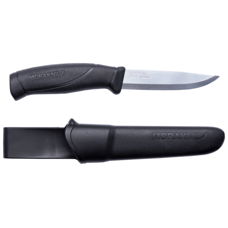 Morakniv® Companion (S), Black, Stainless steel, blister