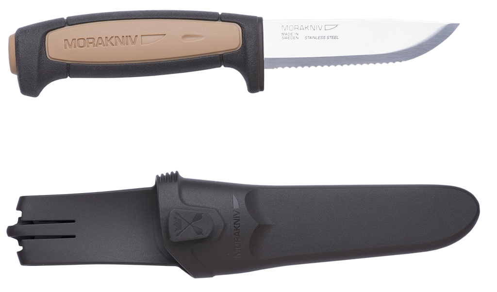 MORAKNIV® ROPE, Serrated Stainless Steel Blade 91x2 mm