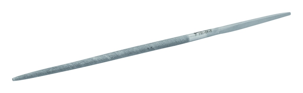 6", round file, cut 3