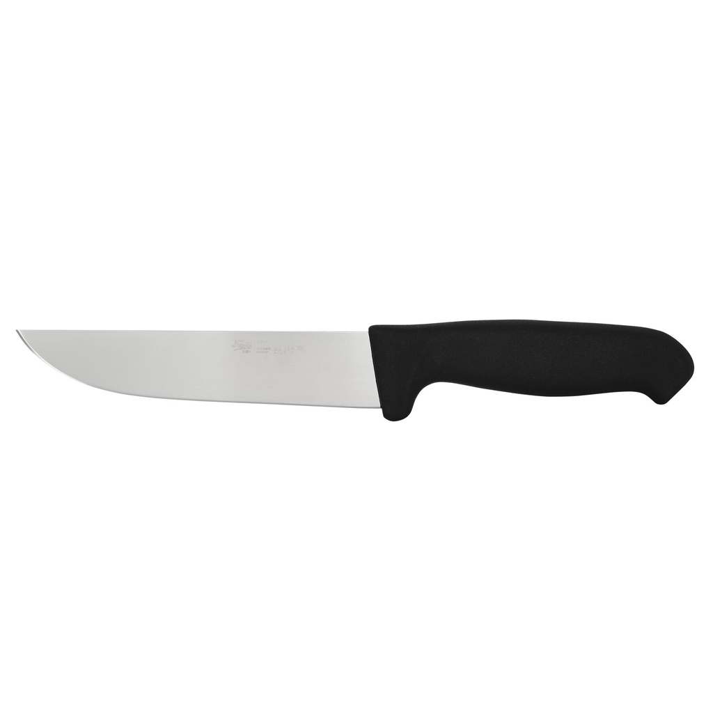 Wide Butcher Knife 7145UG 6½""/161mm Stiff, 10pcs/box Black