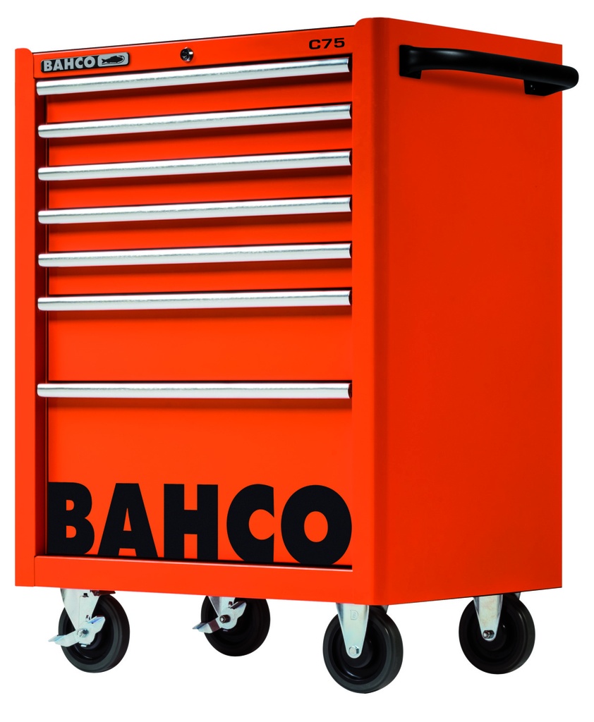 7 draw.pro tool trolley blue