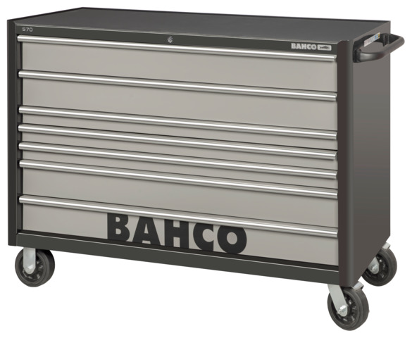 Tööriistakäru Bahco 53", 7 sahtlit, must/hall