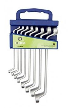 Irimo dubultā gredzenveida uzgriežņu atslēgu komplekts 8 gab., 6-22mm