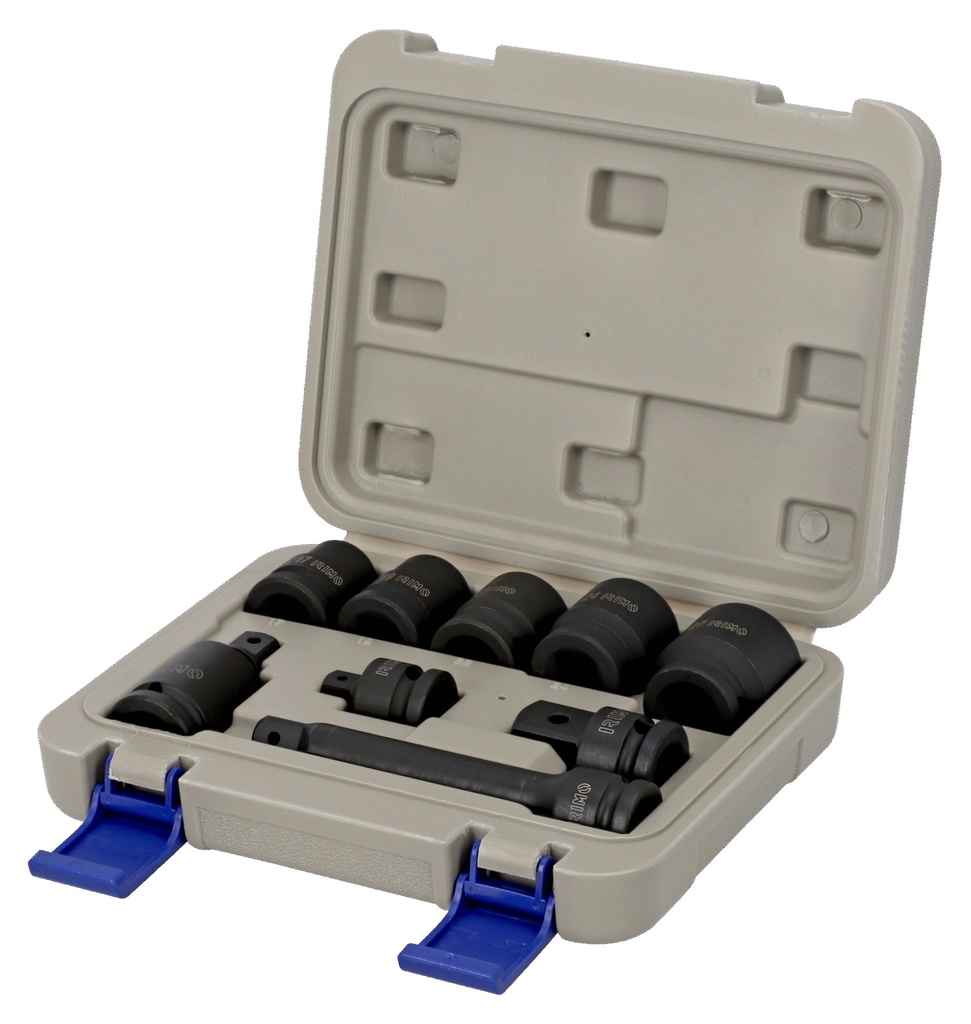 Hex impact socket set Irimo 9pcs 17-27mm 1/2"