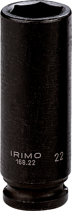 Deep hexagon impact socket 13mm 1/2" Irimo blister