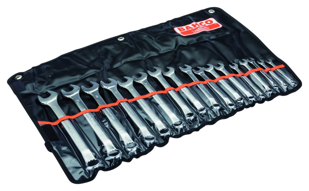 Offset combination wrenches 1952M set 6-22mm 17 pcs
