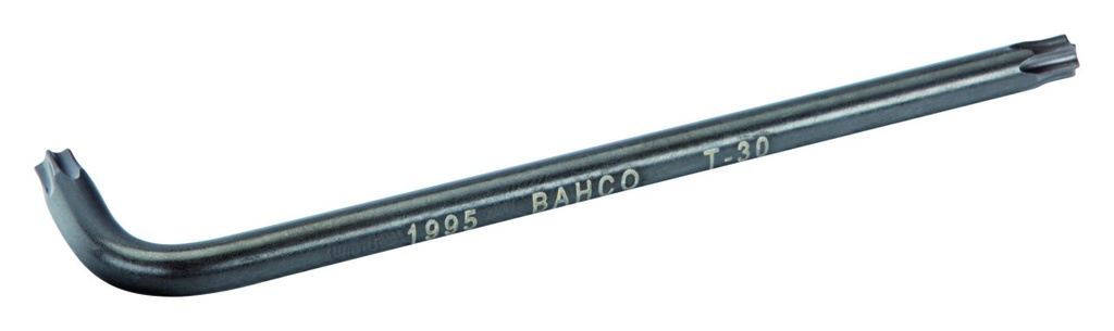 Black offset keys for Torx® screws T7