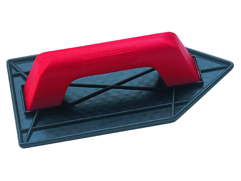 Plastic trowel with pointed tip 265x140mm
