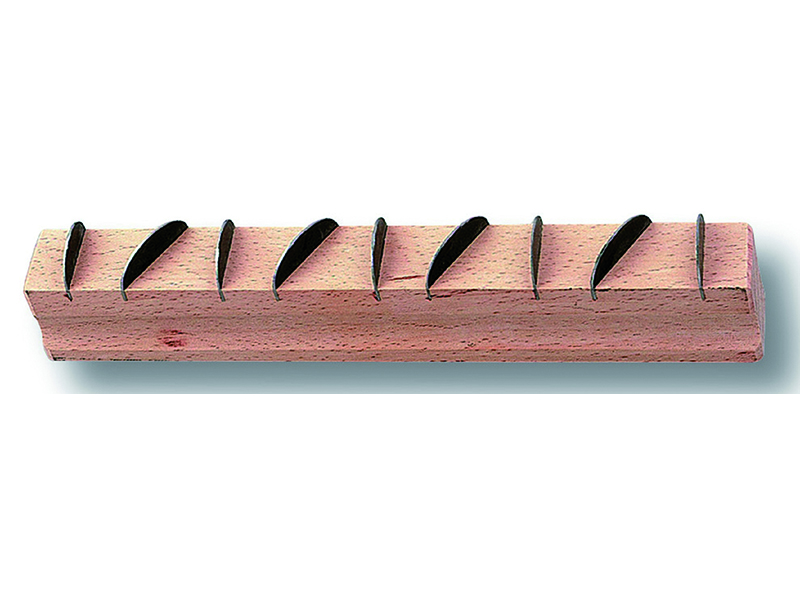 Rail 225x35x25 curved blades