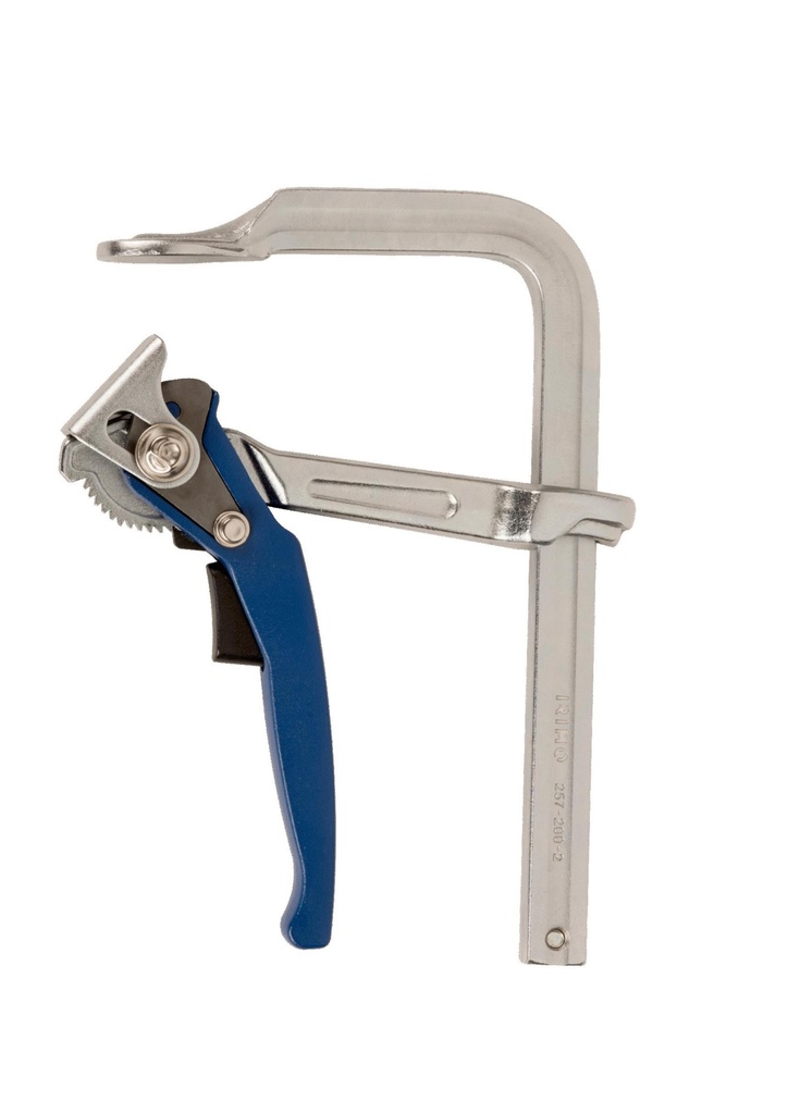 Ratcheting F-clamp 600x140mm Irimo