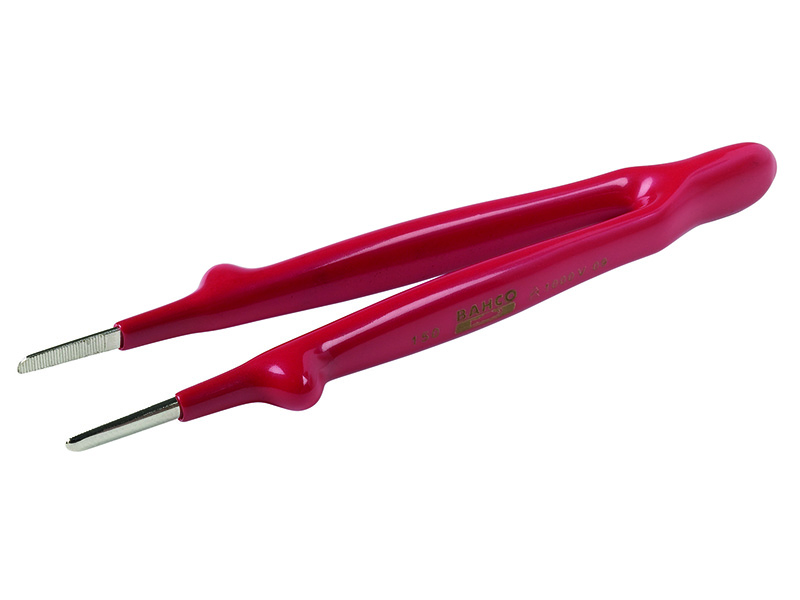 Insulated tweezers 150mm 1000V IEC 60900