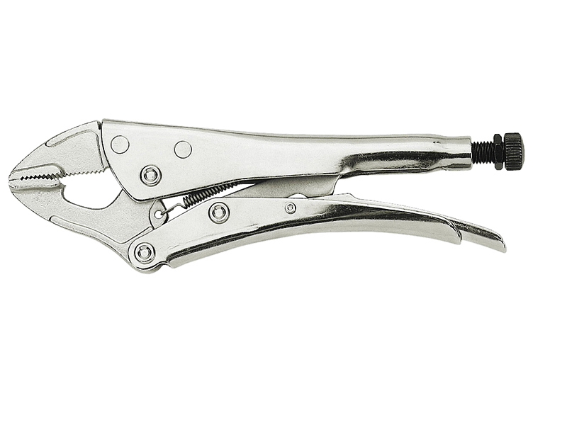 Spīles ar izliektiem satvērējžokļiem 190mm