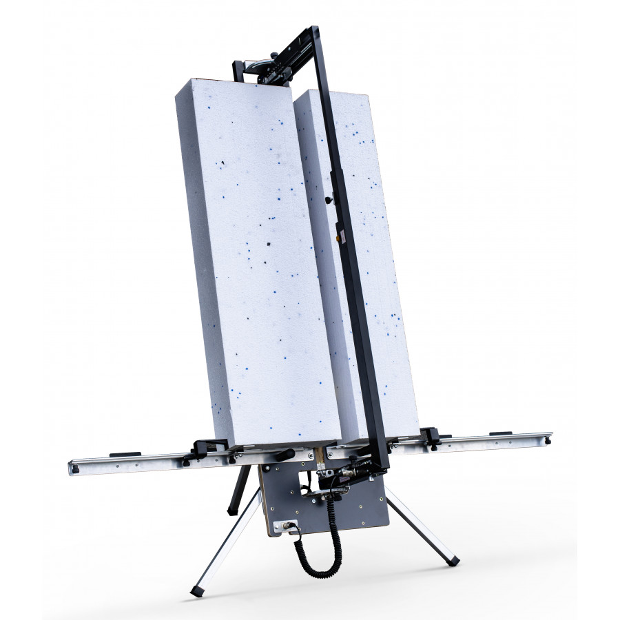 Foldable hot wire cutting table for EPS and XPS, max 1400x320mm