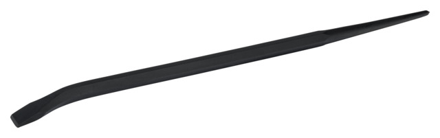 Special pry bar with long-tapered end for alignments and a ﬂat end used for lifting and bending heavy parts 406mm 360g