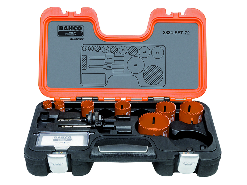 Holesaw set 19-64mm