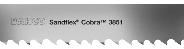 Sandflex® Cobra™ Bahco zāģlente 3851-41-1.3-4/6-5690mm