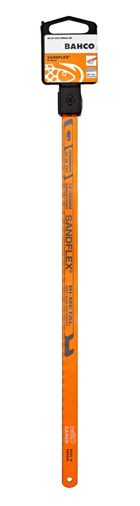 Rauasaeleht Sandflex 24TPI 250mm, 5-PACK