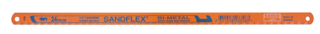 Hand hacksaw blades Sandflex 18/24/32TPI 300mm 3pcs (package)