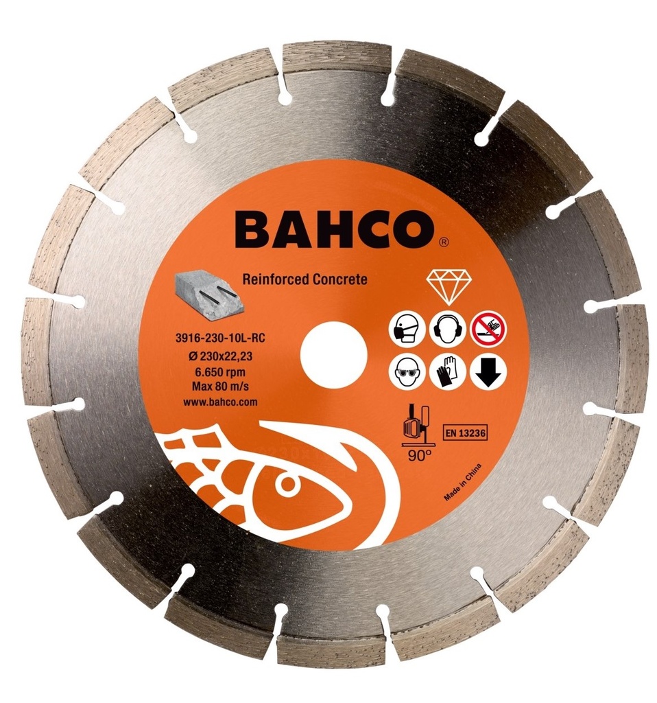 Diamond cutting disc for reinforced concrete 230x2.5x22.23mm