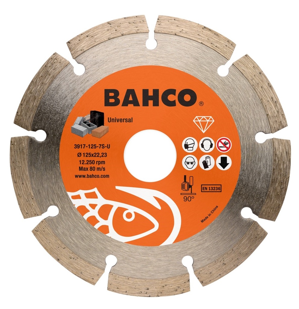Diamond cutting disc segment 230x2.6x22.23mm