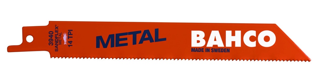 Zobenzāģa asmeņi Sandflex Bi-Metal 300mm*0,9mm ST 18TPI, metālam, 5 gab
