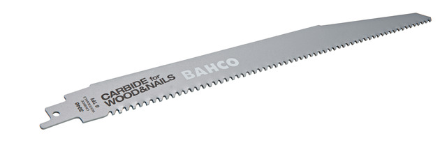 Carbide TCT reciprocating sawblade 228mm*1,32mm 8TPI 1pc for wood&nails