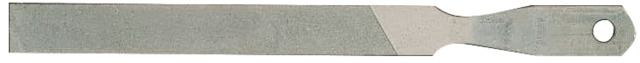 Farmer`s file for metal 10"/250mm second cut with metal handle