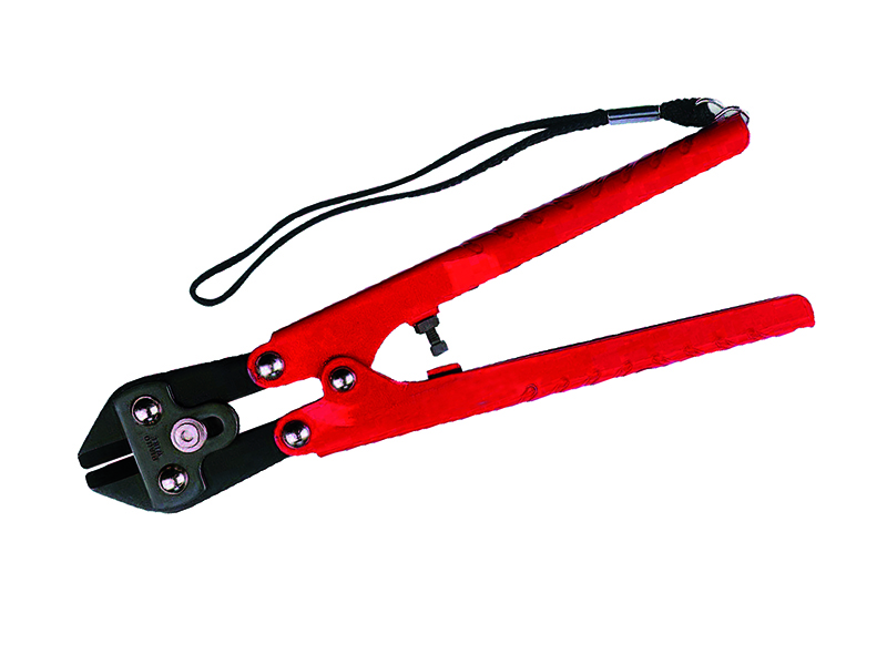 Lever side cutting pliers 210mm for steel cables 130 kg/mm2: Ø 1.5 mm