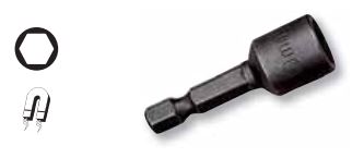 Magnetic nut driver set 5 pcs 5,5/7/8/10/13mm Irimo
