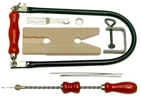 Fret saw set 6 parts