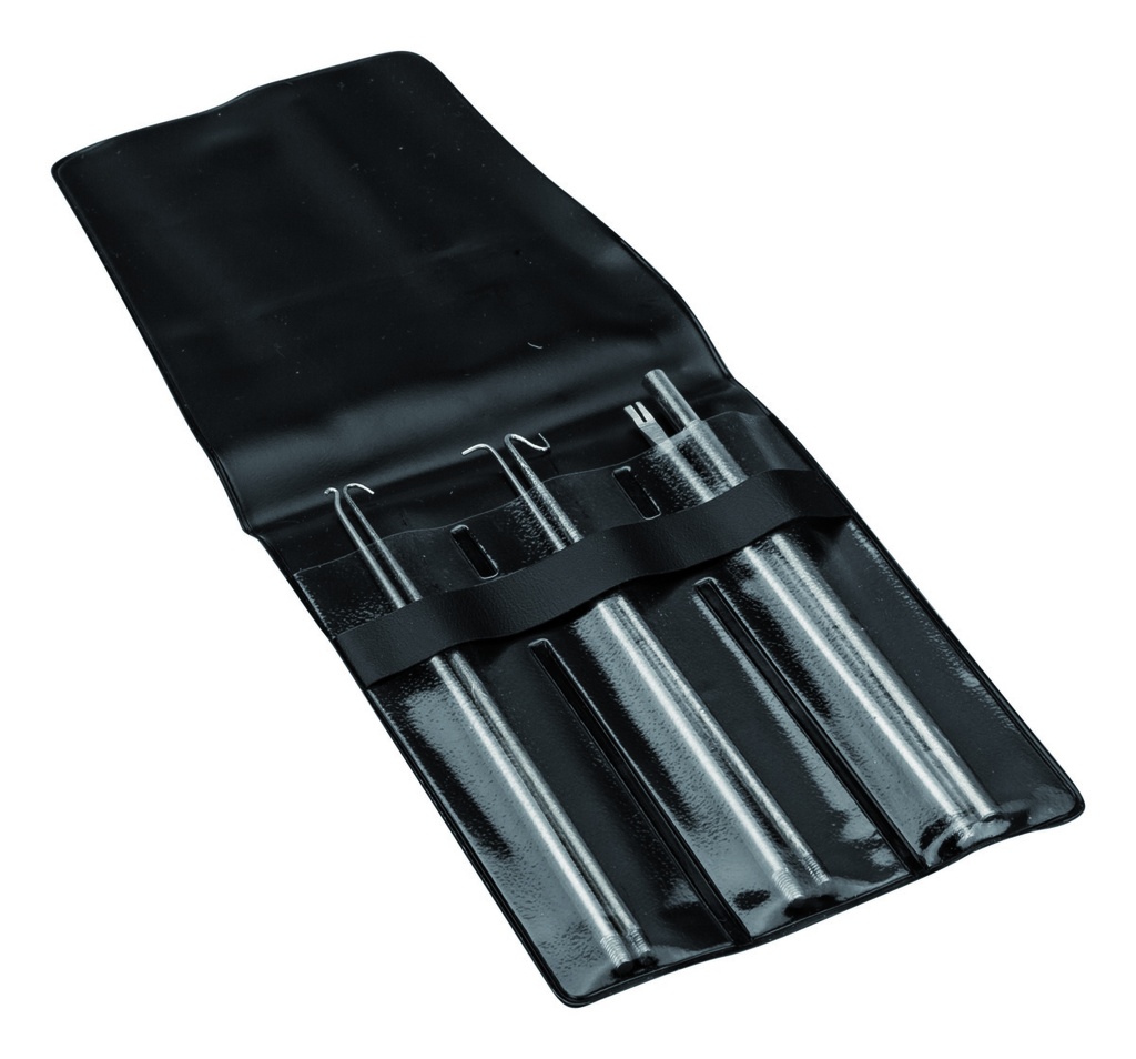 Spring hook set 6pcs, 5 hooks, 1 handle