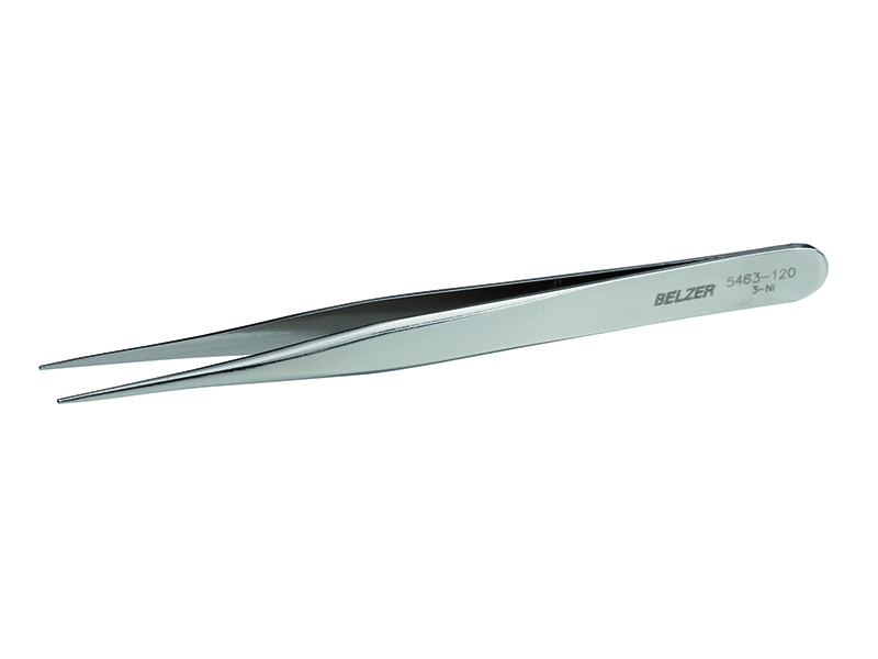 Watchmaker’s tweezers 120mm, special hardened steel, anti magnetic