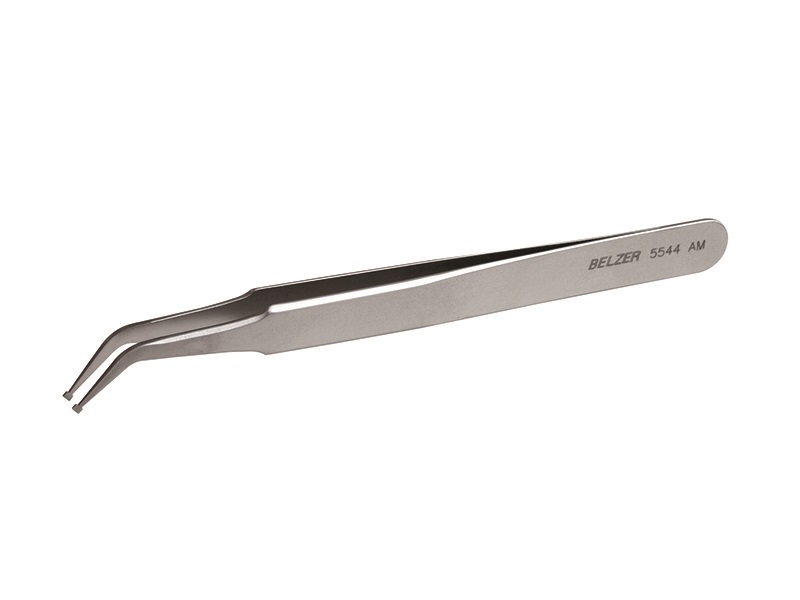 SMD tweezers 45° 115mm