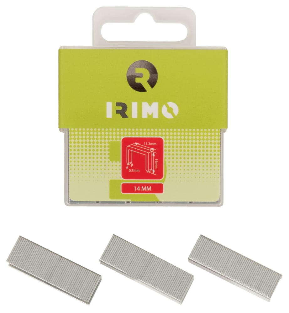 Staples LD Irimo 6mm, 1000pcs