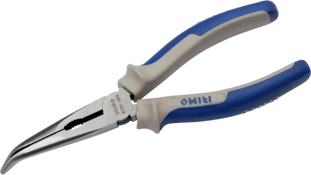 Snipe nose pliers 200mm bent