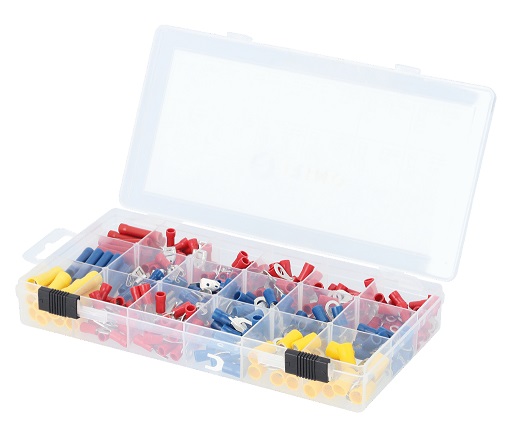 Insulated end sleeves and plug connectors set Irimo - 295 Pcs