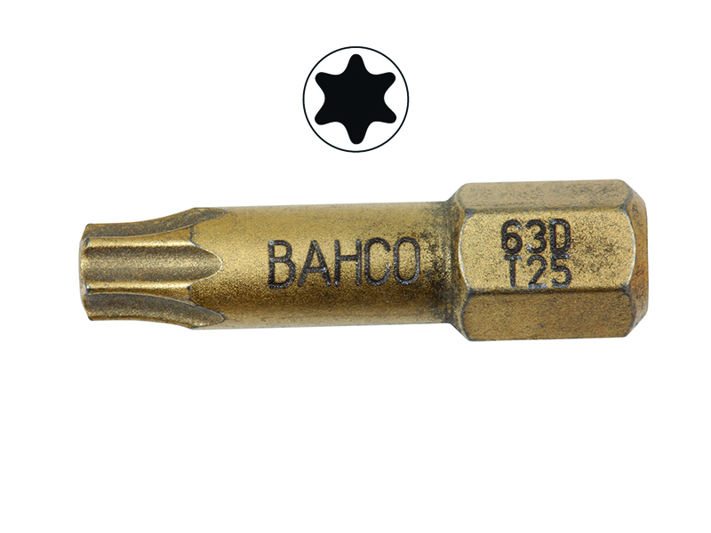 Bits Torsion T15 25mm 5pcs