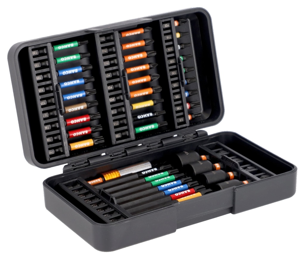 Trieciena uzgaļu komplekts Phillips/Pozidriv/TORX 40 gab