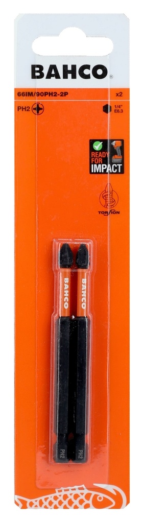 Bits 66IM PH2 90mm Impact, 2tk