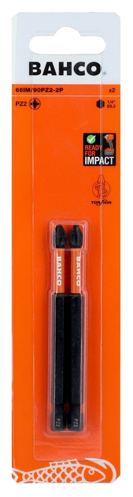 Bits 66IM PZ2 90mm Impact, 2tk